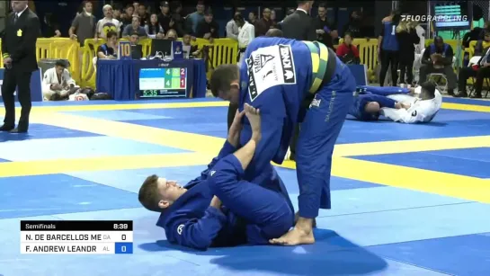 SF open class - Nicholas Meregali vs Fellipe Andrew #IBJJF World2022