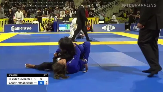 MARY DEISY MORENO TREJO vs GIULIA GUIMARAES GREGORUT #IBJJFWorld2022