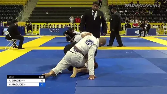 RAYRON GRACIE vs NICHOLAS MAGLICIC #IBJJFWorld2022