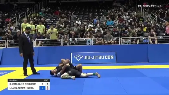 Buggy Choke! Richar Nogueira Gets The Submission #ibjjworldnogi2021