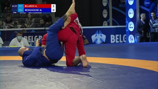 1-2 M Gi - 100 kg- A. BILAROV (RWF) v. M. BENGHOUNE (FRA)