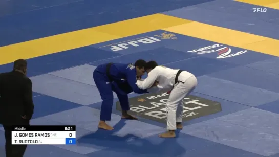 2F - MIDDLE - JANSEN GOMES vs TYE RUOTOLO #IBJJFWORLD2023