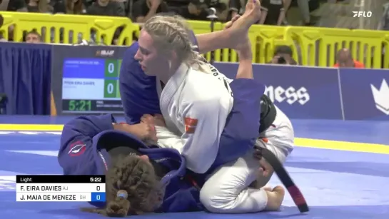 Fin Light - FFION DAVIES vs JANAINA MAIA #IBJJFWORLD2023