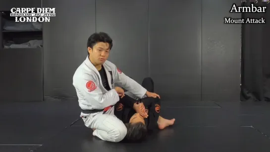 How to Finish from Mount_ Americana Armlock, Armbar  White Belt Program 14