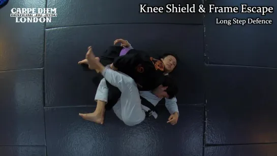 3 ways to defend Long Step Pass  Frame  Knee Shield Escape ¦ Guard Retention ¦ Guard Pass Defence