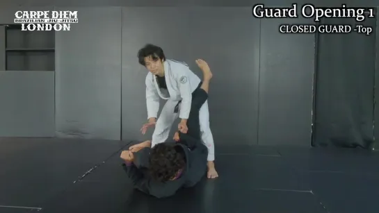 White Blet ProGramme  Eposode 4 - How to open closed guard from standing ¦ CLOSED GUARD - Top