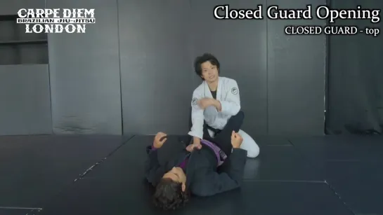 White Belt Programme  Episode 3 - How to get out from Closed Guard ¦ CLOSED GUARD - top