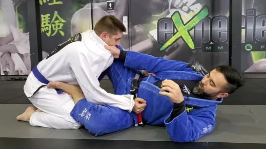 Jiu-Jitsu Fundamentals _ Open Guard Control to Scissor Sweep vs Kneeling Opponen