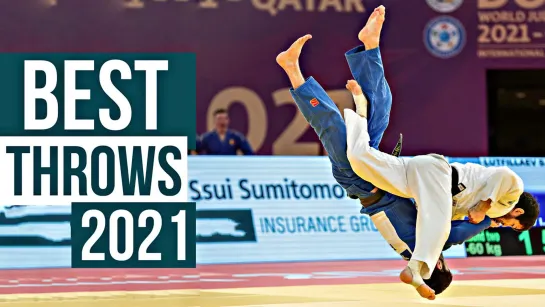 ТОП Лучших бросков 2021 года - Best Judo Ippons of 2021 #bjf_judo