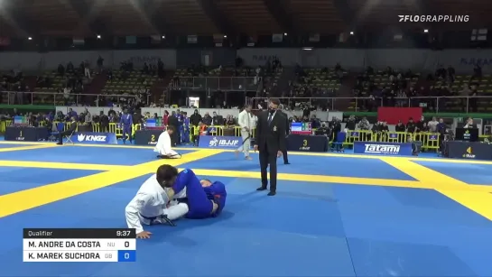 MARCIO ANDRE DA COSTA vs KRZYSZTOF SUCHORABSKI 2022 European Jiu-Jitsu IBJJF Championship