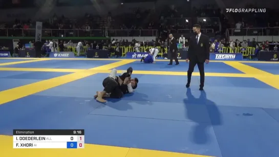 ISAAC DOEDERLEIN vs FOTO XHORI 2022 European Jiu-Jitsu IBJJF Championship