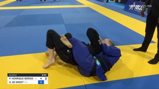 PAULO MIYAO vs DANIËL DE GROOT 2022 European Jiu-Jitsu IBJJF Championship