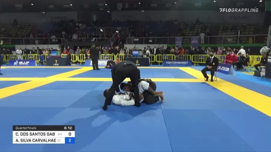 CLEISON DOS SANTOS GABRIEL vs ARTHUR SILVA CARVALHAES 2022 European Jiu-Jitsu IBJJF Championship