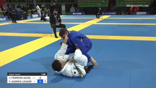 Fin SUPER HEAVY - FELLIPE ANDREW vs VINICIUS TRATOR GAZOLA #IBJJFEURO2022