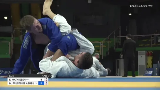 Fin LIGHT - ESPEN MATHIESEN vs MARCELO MONTANAGNA #IBJJFEURO2022