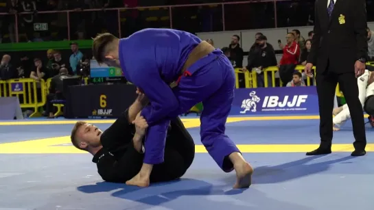 Daniel Eklunds Lighting-Fast Triangle Leads To Finish #IBJJFEURO2022