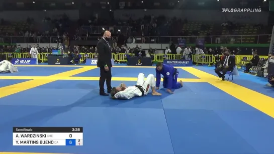 SF ADAM WARDZINSKI vs YATAN MARTINS 2022 European Jiu-Jitsu IBJJF Championship #IBJJFEURO2022