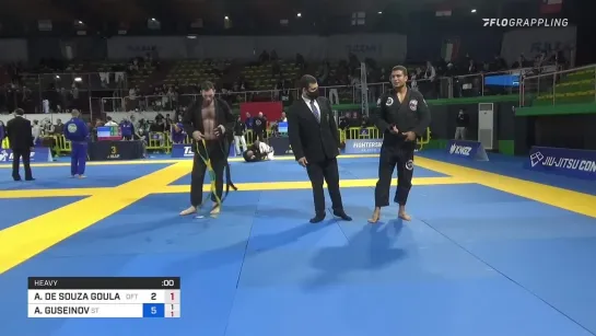 SF ALEX DE SOUZA GOULART vs ABDULBARI GUSEINOV 2022 European Jiu-Jitsu IBJJF Championship #IBJJFEURO2022