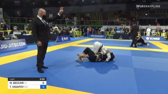 FIN MARCO BECCARI vs TAMERLAN VAGAPOV 2022 European Jiu-Jitsu IBJJF Championship #IBJJFEURO2022