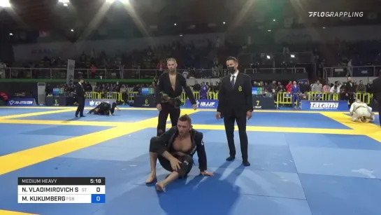 SF NIKOLAY SALMIN vs MICHAL KUKUMBERG 2022 European Jiu-Jitsu IBJJF Championship