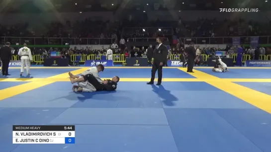 8F NIKOLAY SALMIN vs ERIC JUSTIN C DINO 2022 European Jiu-Jitsu IBJJF Championship #IBJJFEURO2022