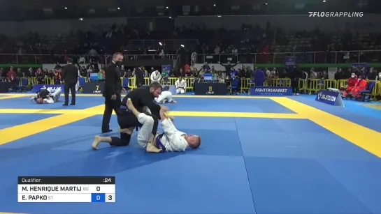 8F MAURICE HENRIQUE MARTIJN WEENINK vs EVGENY PAPKO 2022 European Jiu-Jitsu IBJJF Championship #IBJJFEURO2022