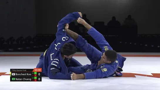 4F 75 кг - Boncheol Koo vs Natan Cheung  - SPYDER BJJ - CHAANCE ROAD TO BLACK