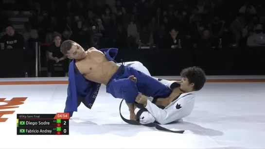 SF 65 кг - Diego Sodre vs Fabricio Andrey - SPYDER BJJ - CHAANCE ROAD TO BLACK