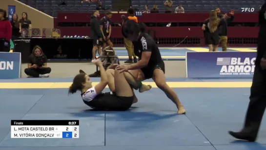 Fin HEAVY Maria Ruffato vs Luciana Mota - Pan IBJJF No-Gi 2023