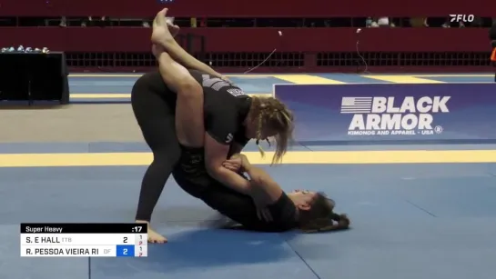 Fin SUPER HEAVY Roberta Ribeiro vs Samantha Hall - Pan IBJJF No-Gi 2023