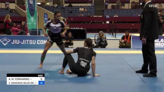 Fin FEATHER Adele Fornarino vs Vitoria Assis - Pan IBJJF No-Gi 2023