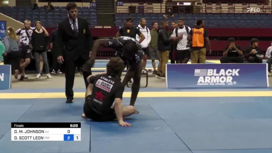 Fin SUPER HEAVY Dante Leon vs Devhonte Johnson - Pan IBJJF No-Gi 2023