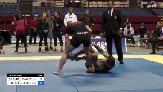 Fin MEDIUM HEAVY Francisco Lo vs Clay Mayfield - Pan IBJJF No-Gi 2023