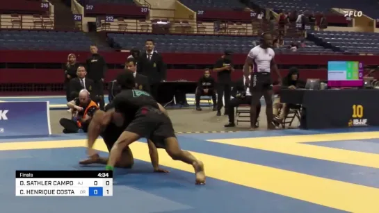 Fin  LIGHT Carlos Henrique vs Daniel Sathler - Pan IBJJF No-Gi 2023