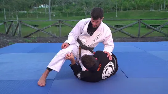 Caio Terra - 5 KNEE ON BELLY ESCAPE TO SINGLE LEG SWEEP VARIATION