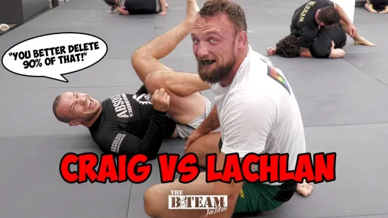 Craig Jones vs Lachlan Giles (He Just Stood Up!)