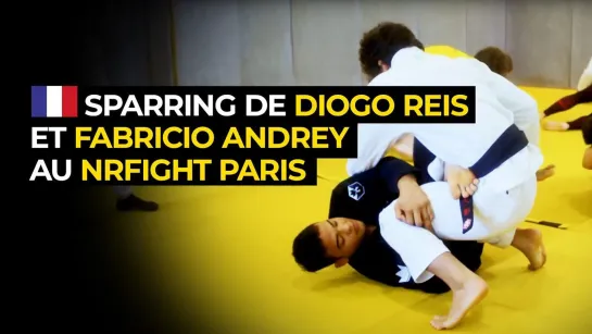 Sparring de Diogo Reis et Fabricio Andrey au NRFIGHT Paris