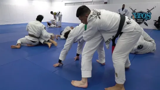 Rolando Samson Works His Takedowns With Skilled High School Wrestler