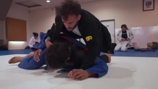 Marcio Andre Trains With Blue Belt To Prep For Euros