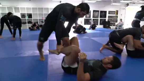 Lucas Hulk Barbosa Grinding In The Training Room Ahead Of ADCC