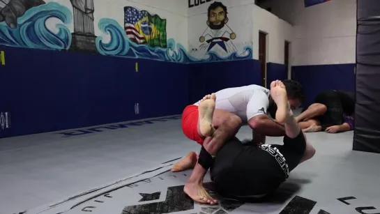 Wrestle-Jitsu- Elder Cruz Slippery No-Gi Round with Russian Training Partner