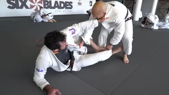 Xande Ribeiro  Six Blades Black Belt Steve Hargett Roll