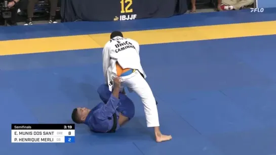 2F ERICH MUNIS vs PAULO HENRIQUE MERLIN #IBJJFPAN2023