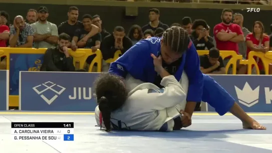 Open Class Final - Gabreili Pessanha vs Ana Carolina Vieira #IBJJFPAN2023