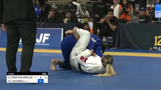 Featherweight Final - Ana Rodrigues vs Margot Ciccarelli #IBJJFPAN2023