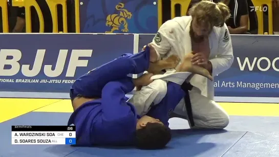 2F ADAM WARDZINSKI vs DIMITRIUS SOUZA #IBJJFPAN2023