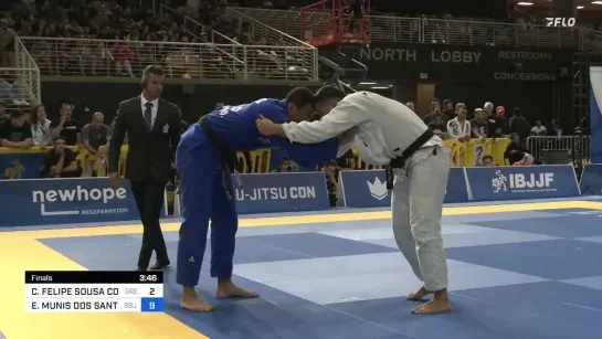 SUPER HEAVY final - FELIPE COSTA vs ERICH MUNIS #IBJJFPAN2023