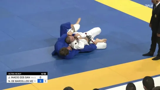 4F NICHOLAS MEREGALI vs JOSE INACIO DOS SANTOS - ULTRA HEAVY #IBJJFPAN2023