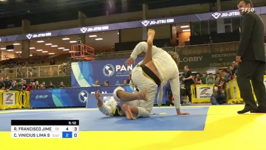 CAIO VINICIUS LIMA vs ROBERTO JIMENEZ- open class #IBJJFPAN2023