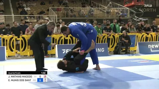 ERICH MUNIS vs MATHIAS LUNA - open class #IBJJFPAN2023